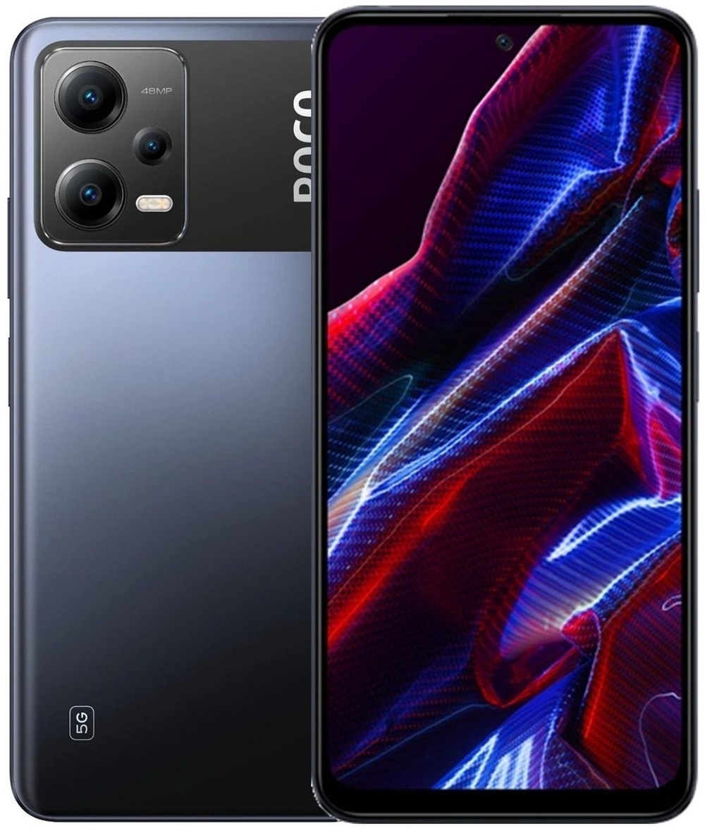 Смартфон Poco X5 5G 6/128ГБ EAC Черный