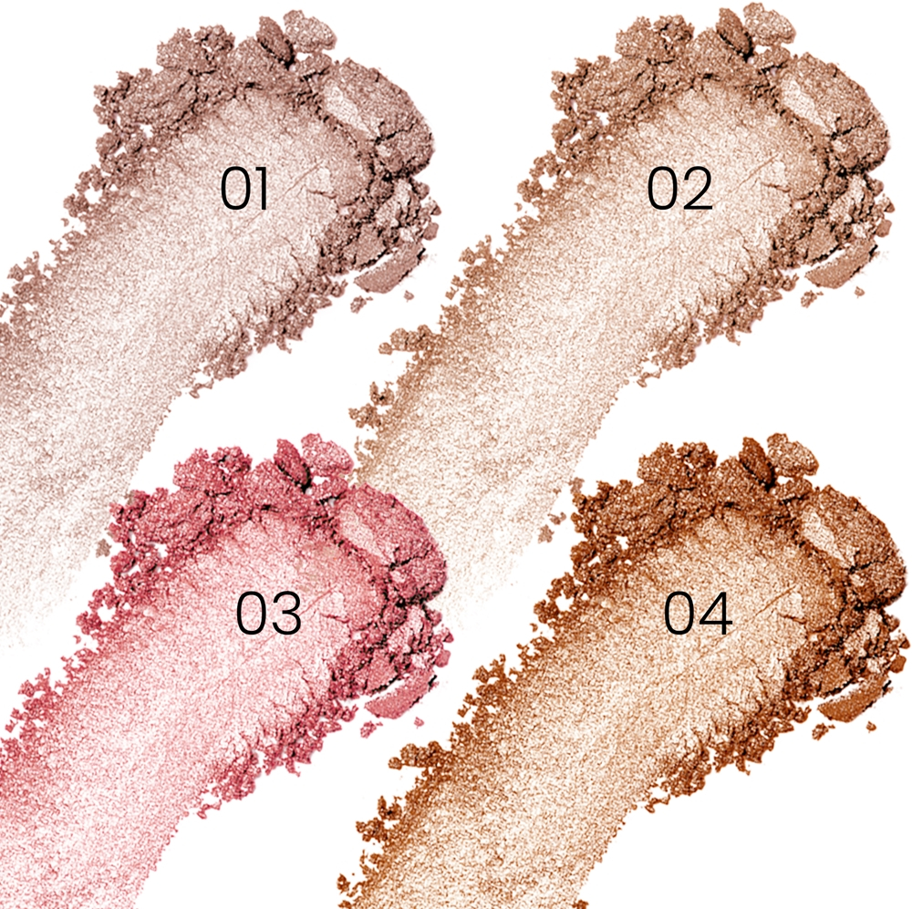 Mia Cosmetics Light Builder - Пудровый хайлайтер для лица оттенок 03 Full Frame, 9 g