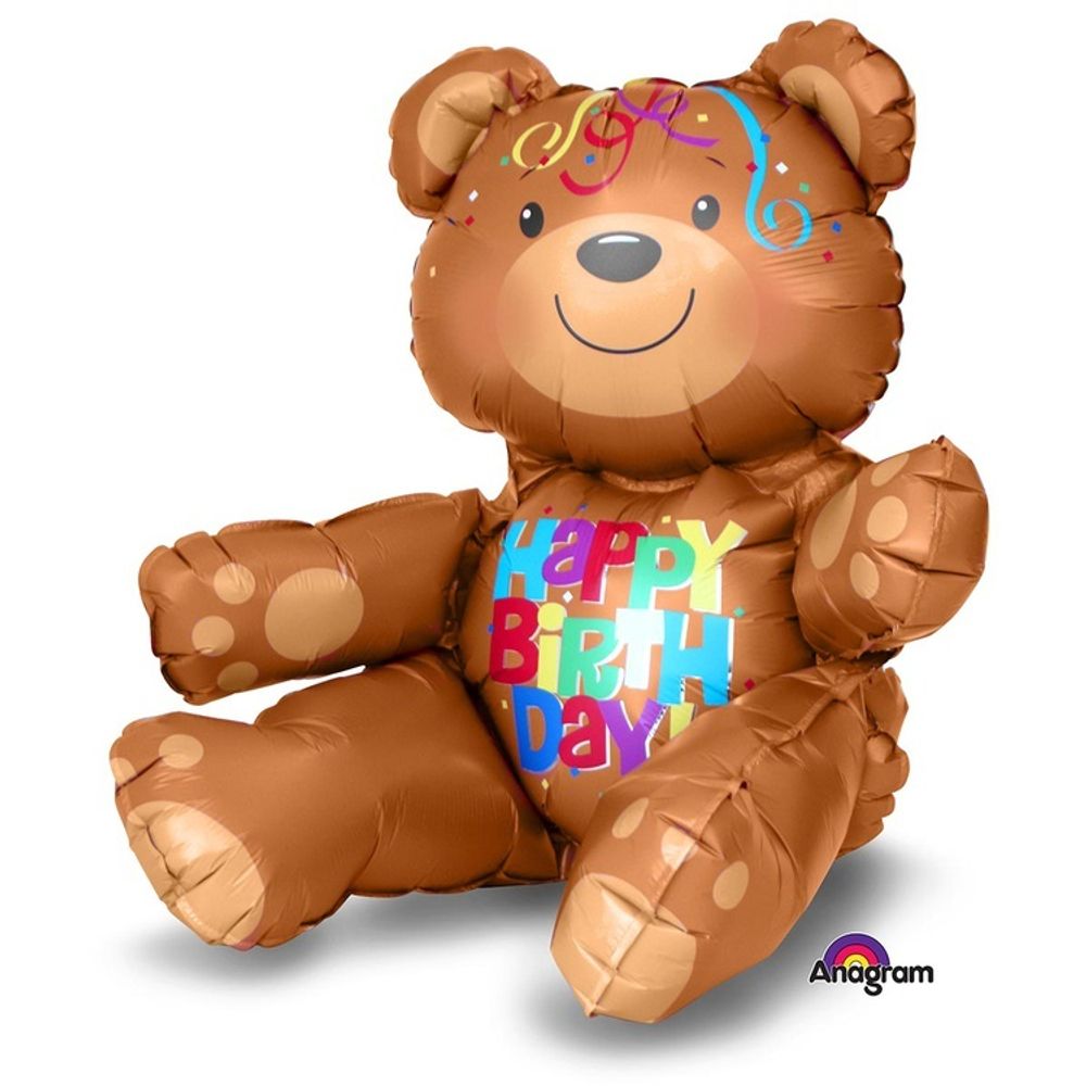Шар Фигура ЭАР ДР Медвежонок сидячий Шар Фигура ЭАР ДР Медвежонок сидячий