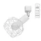 Трековый светильник Sospiro A6141PL-1WH Arte Lamp