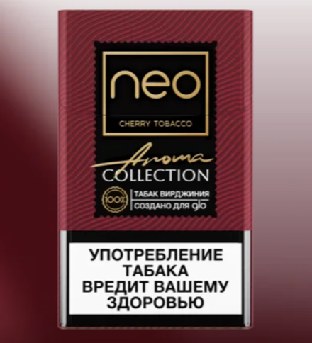 Стики Neo Demi Черри тобакко - Cherry tobacco - табак Вирджиния с вишней (блок - 10 пачек)