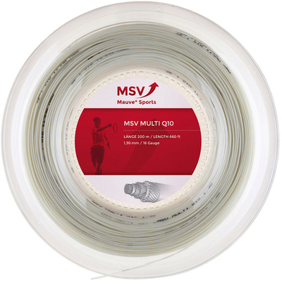 Теннисные струны MSV Multi Q10 (200 m) - white