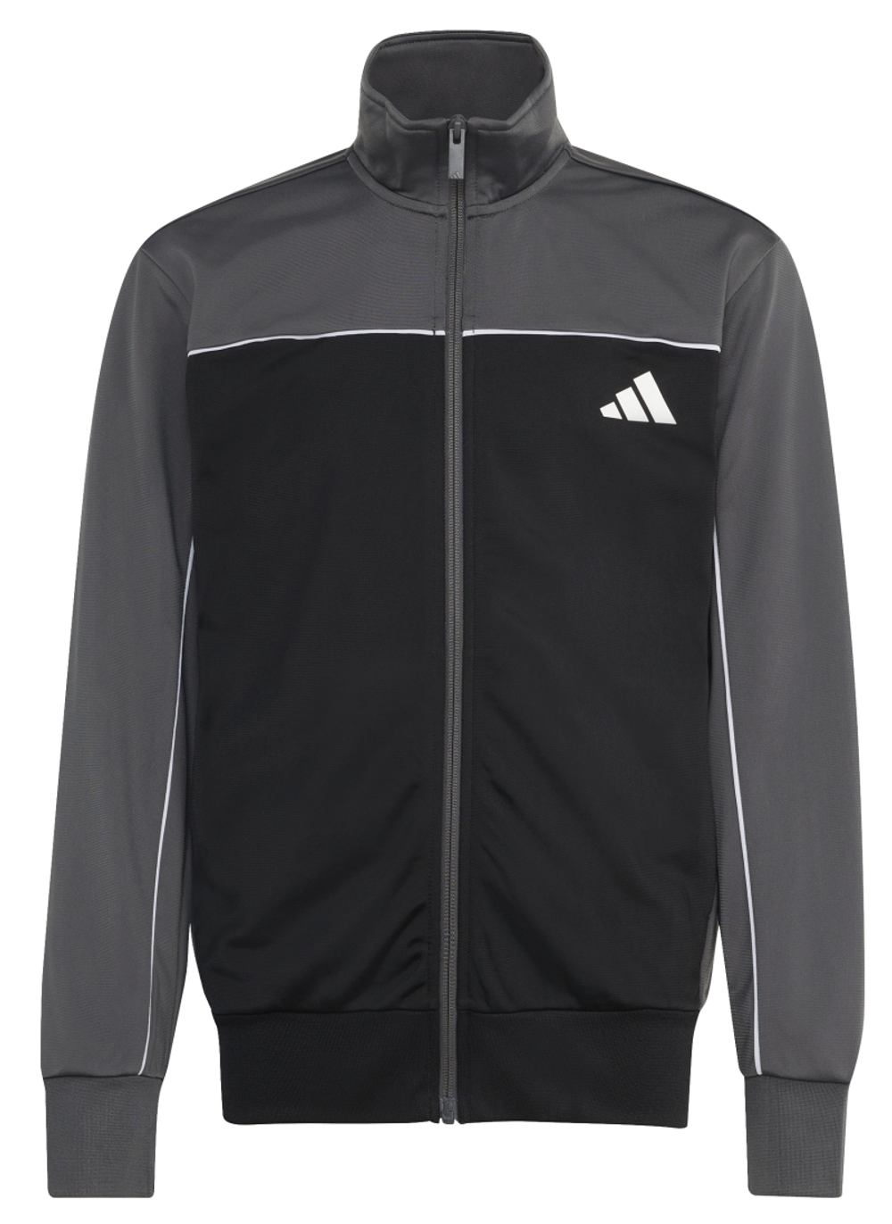 Детский теннисный костюм Adidas Junior Tricot Colour Pop - grey six/black/white