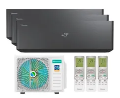 Мульти сплит-система Hisense 3 x AS-10UW4RXVQH00AG(B) / AMW3-24U4RJC