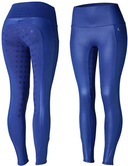 Бреггинсы женские с полной силиконовой леей HORZE SIDNEY Magnetic Blue