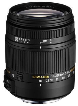 Объектив Sigma 18-250mm F3.5-6.3 DC Marco OS HSM (Nikon F)