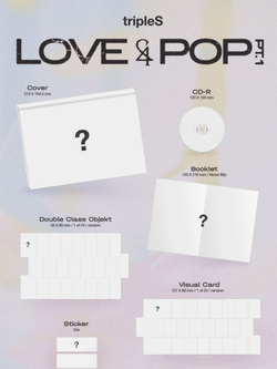 Альбом tripleS - LOVE & POP PT.1 Album RANDOM Version