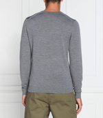 Хлопковый свитер Calvin Klein - графитовый(K10K109474)