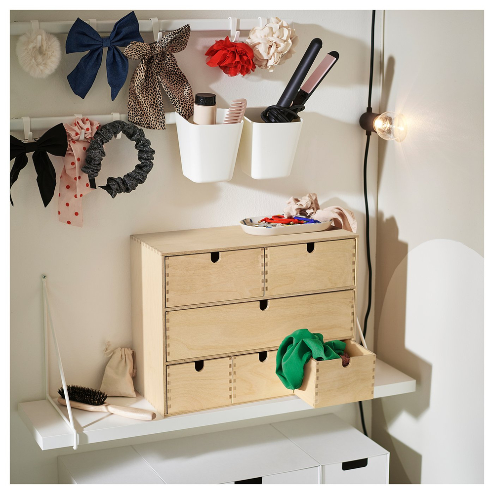 IKEA SUNNERSTA  (ИКЕА СУННЕРСТА)  -  Контейнер - белый 12x11 см