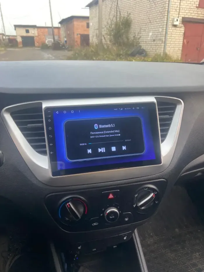 Магнитола для Hyundai Solaris 2 2017-2022, Solaris HS 2024+ - Vaycar VA23-0766 на Android 13, Быстрая, 4G SIM-слот