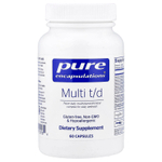 Pure Encapsulations, Multi T/D, 60 капсул