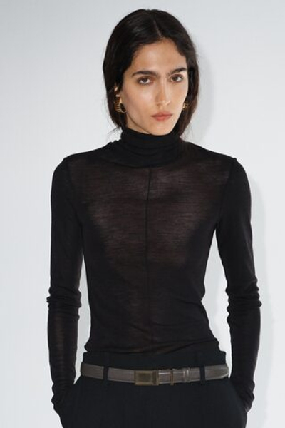 Водолазка из мериносовой шерсти - H&M
