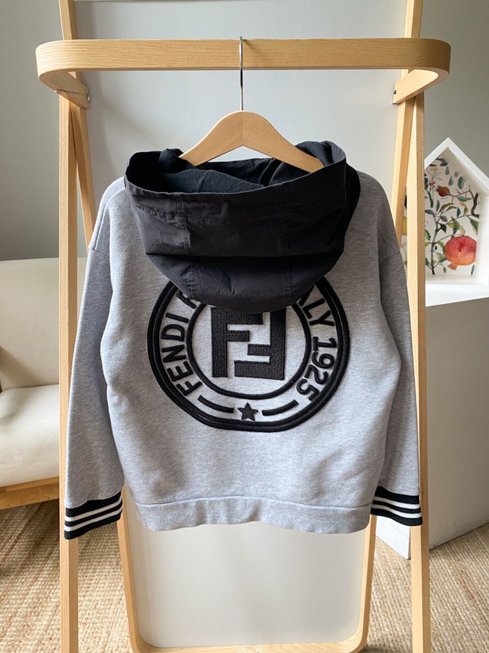 Хлопковая толстовка Fendi, 110