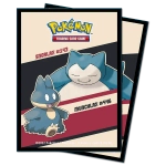 Ultra Pro Standard Deck Protectors - Snorlax & Munchlax (65 Sleeves)