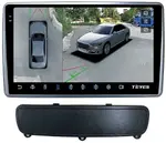Магнитола для KIA Sorento 2 XM 2012-2016 (климат на ШГУ, рамка-накладка) - Teyes CC3-2K-360 монитор 9.5" 2K QLED на Android 10, Быстрая, CarPlay, 4G SIM-слот, 4 камеры в комплекте