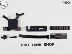 Кронштейн под телефон/рацию MEIKA (серебристый) для TANK 400