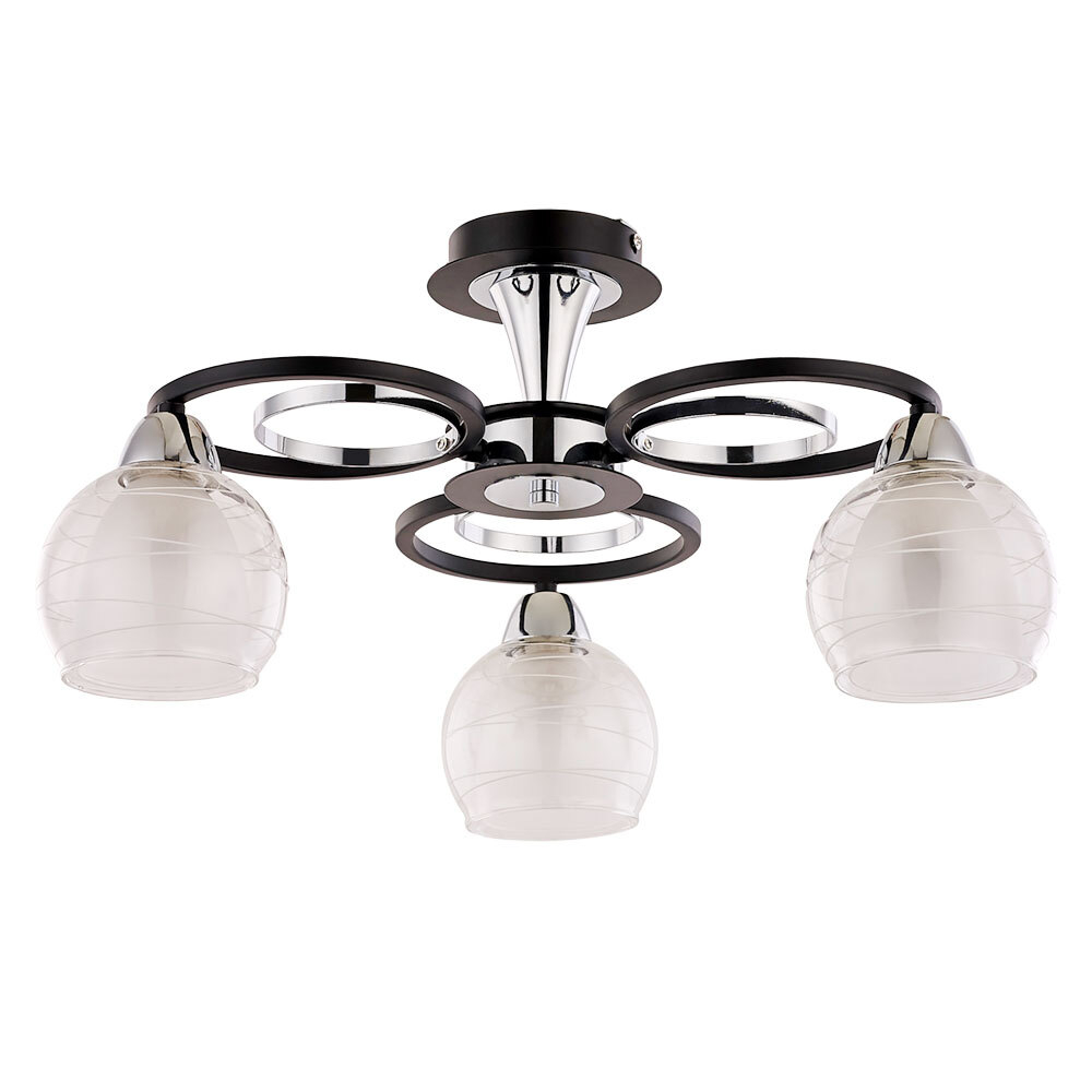 Люстра потолочная Arte Lamp Ginevra A1604PL-3BK