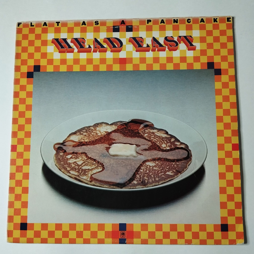 Винтажная виниловая пластинка LP Head East Flat As A Pancake (USA 1975)