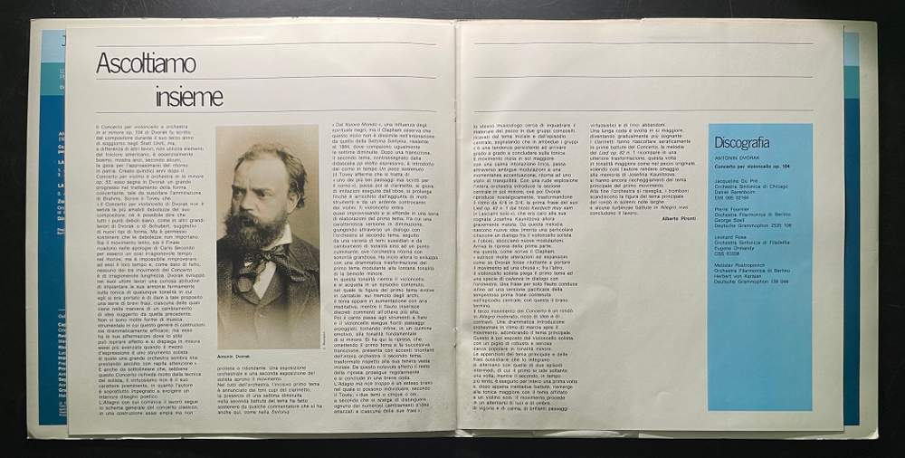 Дворжак - Концерт для виолончели соч. 104 (Италия)