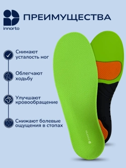 Стельки ортопедические от плоскостопия вальгусные