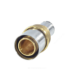 Муфта переходная для МП/PE-X труб латунь пресс Дн 20х16 RM103 Giacomini RM103Y010