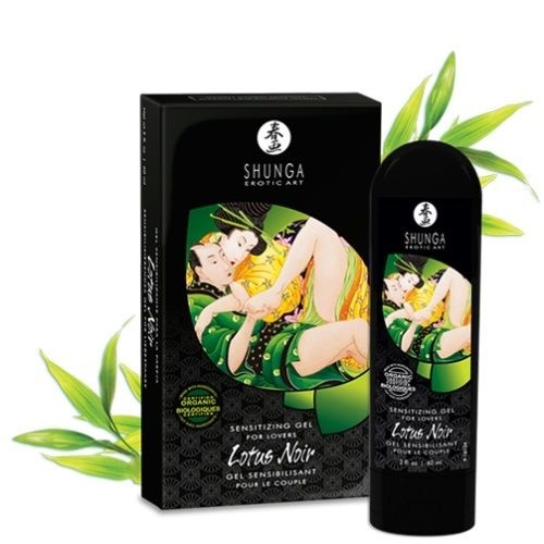 Интимный гель для пар усиливающий наслаждение Черный Лотос Shunga Lotus Noir 60мл