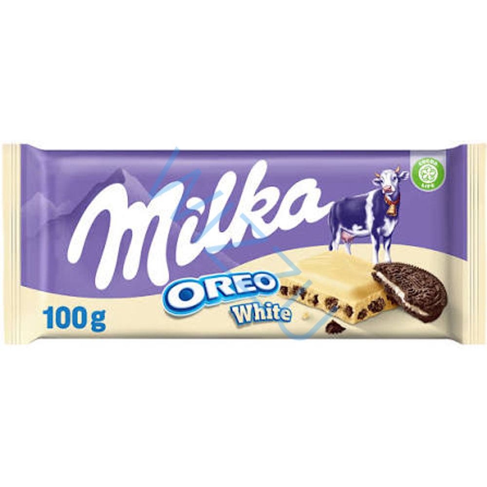 Милка шоколад OREO WHITE 100гр*22шт