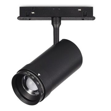 Трековый магнитный однофазный светильник 12W 3000K ST357.436.12 черный Skyline 48 ST-Luce