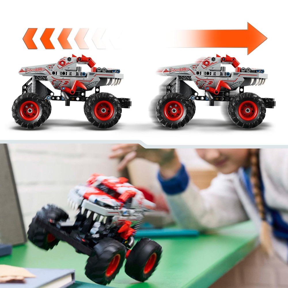 Конструктор LEGO Technic Monster Jam ThunderROARus 42200 с механизмом pull-back — фото 7