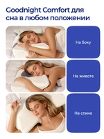 Подушка анатомическая GoodNight Butterfly Expert