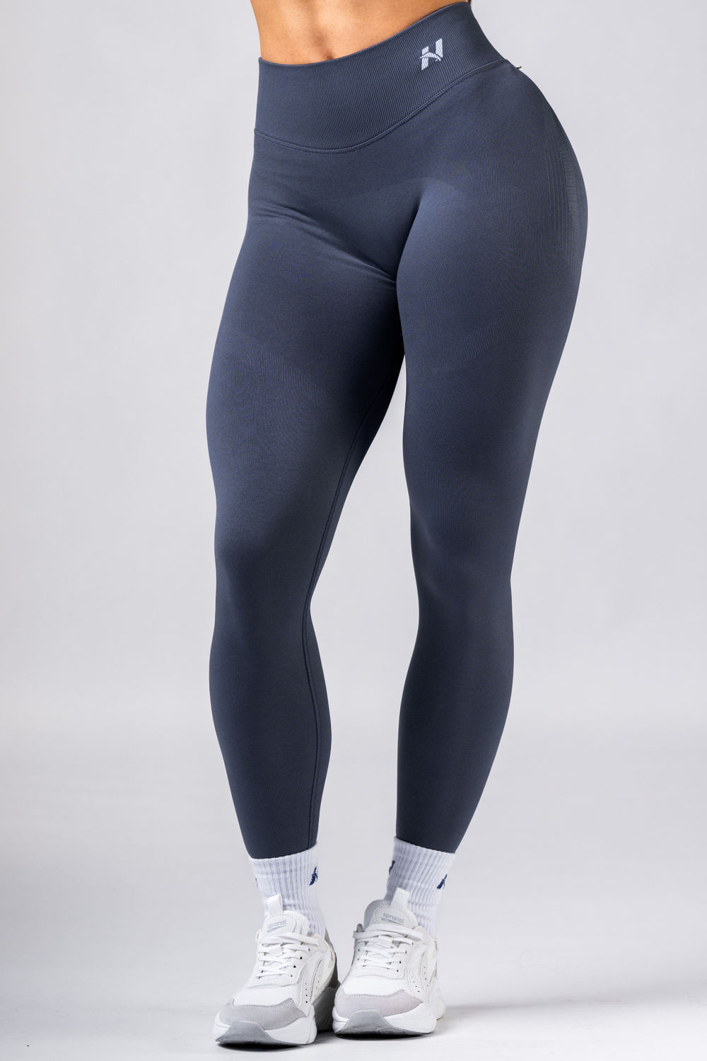 Леггинсы High-Waist Push-Up Leggings POWER 888 Серые