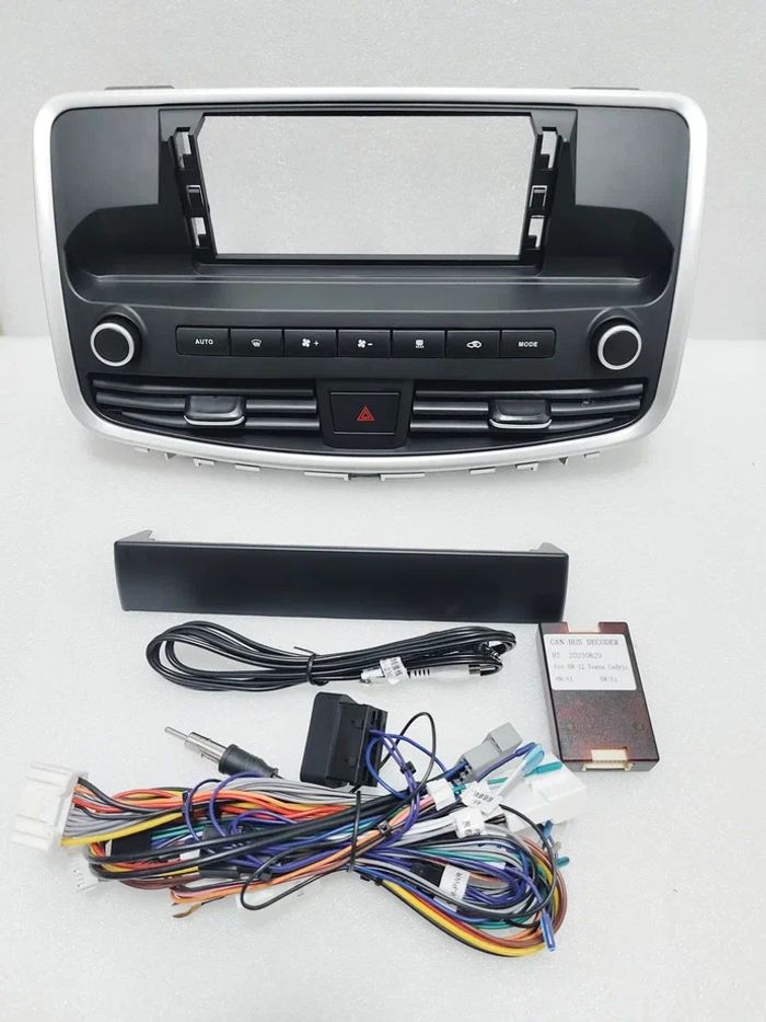 Магнитола для Nissan Teana J32 2008-2013 (ШГУ цветной) - Kuberg монитор 12.3" в стиле Audi на Android 13, Быстрая, CarPlay, 4G SIM-слот
