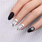 NAILCRUST Трафареты-слайдеры №52 Вензеля