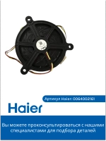 Двигатель (мотор) вентилятора для холодильника - 0064002161 Haier