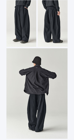 Штаны Nothomme BlueMonte Pleated Casual черный