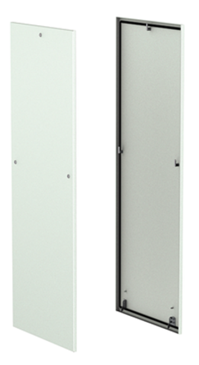 Панель боковая для напольных 19" IT-корпусов ДКС серии CQE, 2 шт, 2200х800, RAL7035, старого образца