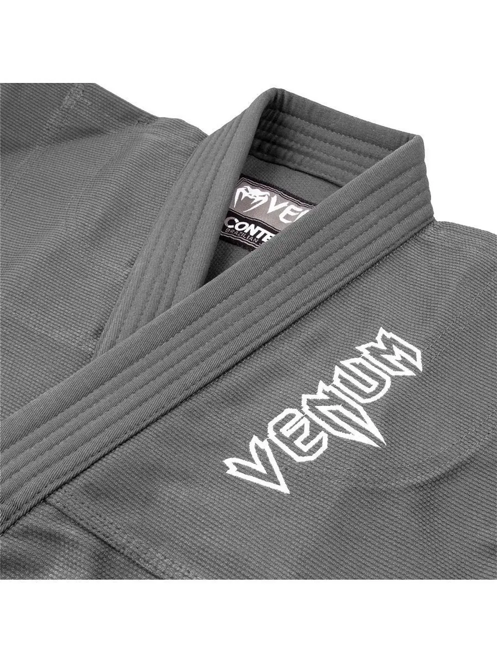 Кимоно для бжж Venum Contender Kids Grey с поясом