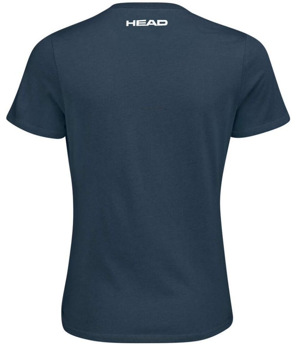 Женская теннисная футболка Head Club Lara T-Shirt - небесный