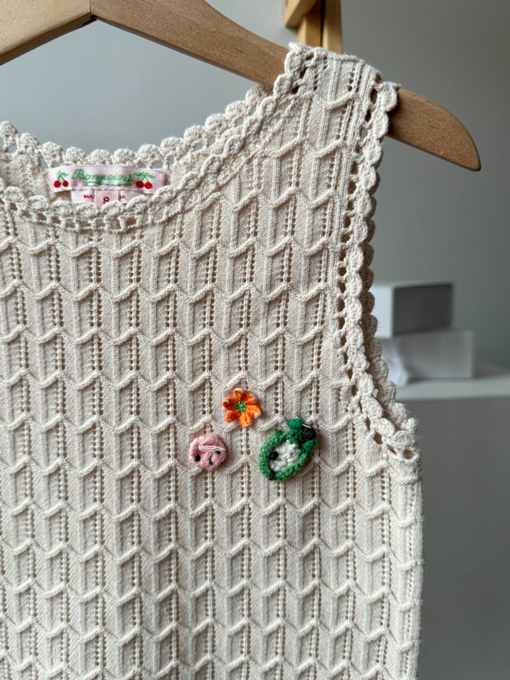 Хлопковый костюм Bonpoint, 128