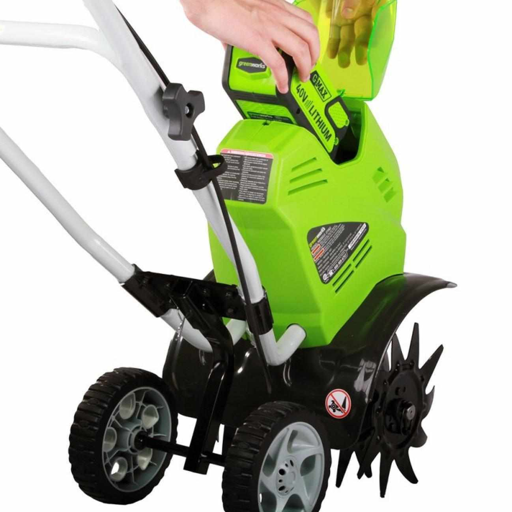 Культиватор аккумуляторный Greenworks G40TL без АКБ и ЗУ 27087