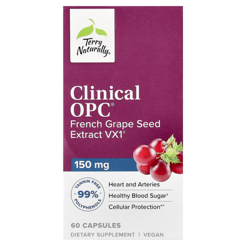 Terry Naturally, Clinical OPC®, 150 мг, 60 капсул