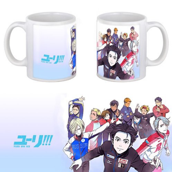 Кружка керамическая Юрий на льду Yuri on ice, 330 мл