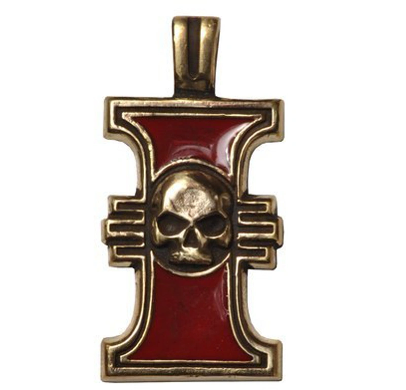 Металлический пин Warhammer - Инсигния инквизиции