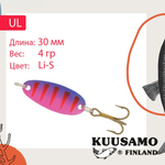 Блесна для рыбалки UL 1 30/4,0 BL/GR/FYe/FR-C