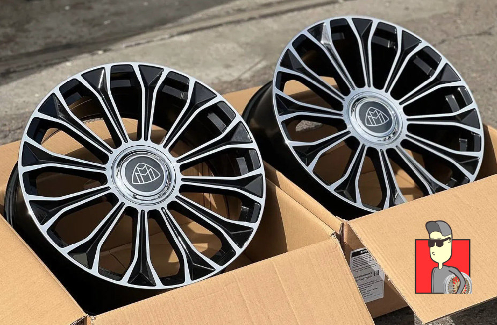 Комплект дисков Mercedes Maybach 20x8.5/9.5 et38/43.5 5x112