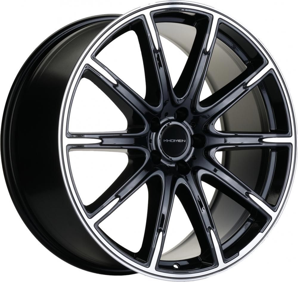 Khomen 2102 10.5x21 5x112 ET 45 Dia 66.6 (BFP Matt)