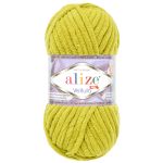 Пряжа Alize (Ализе) Velluto / уп.5 мот. по 100 г, 68м, 11 фисташка