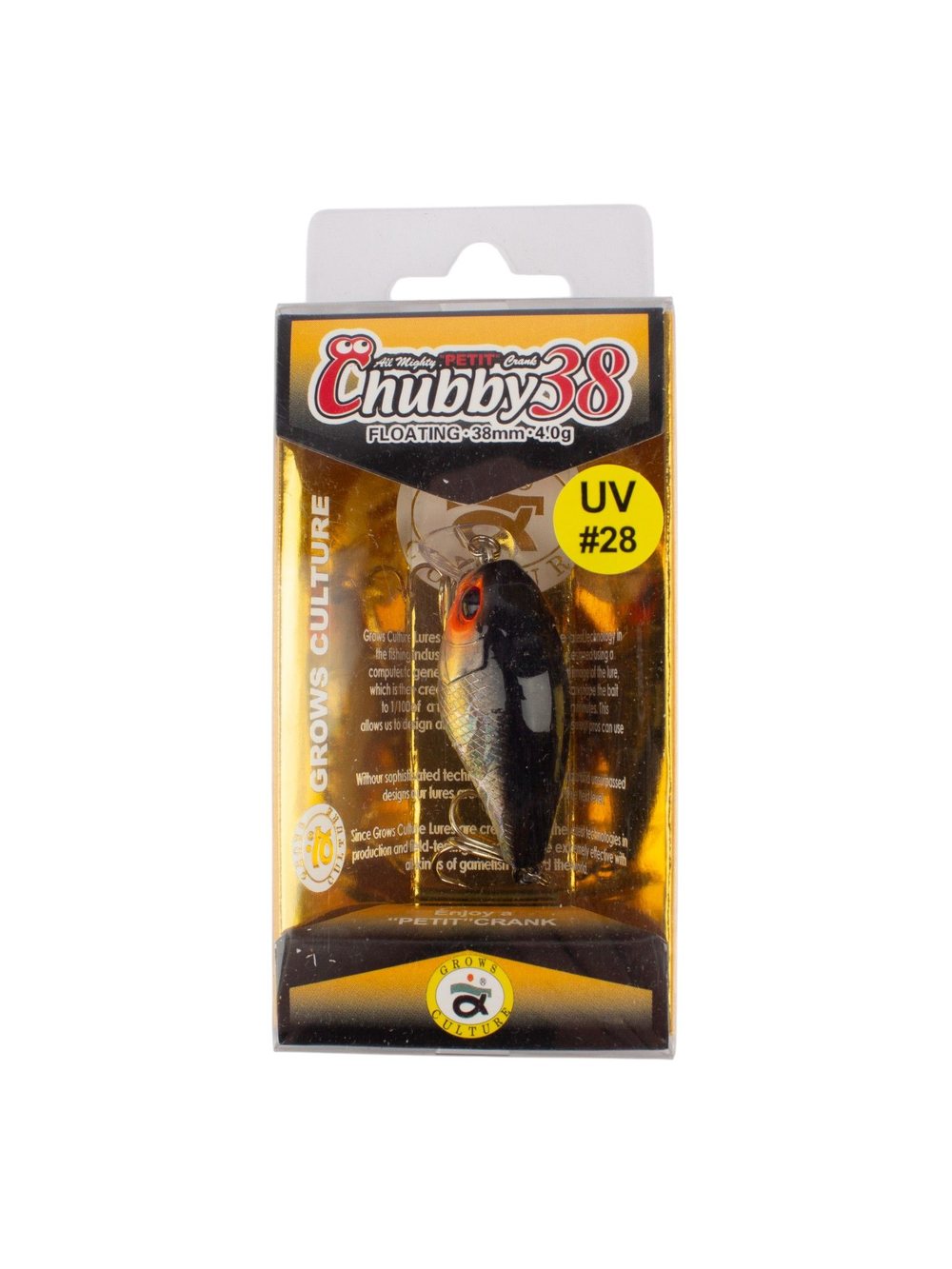Воблер Крэнк Chubby 38F 38 мм 4 г цвет #28/2