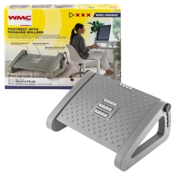 Подставка для ног с массажными роликами WMC TOOLS WMC-HR0652