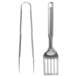 IKEA GRILLTIDER  (ИКЕА ГРИЛЛТИДЕР)  -  Аксессуары для гриля, 2 шт. - нержавеющая сталь